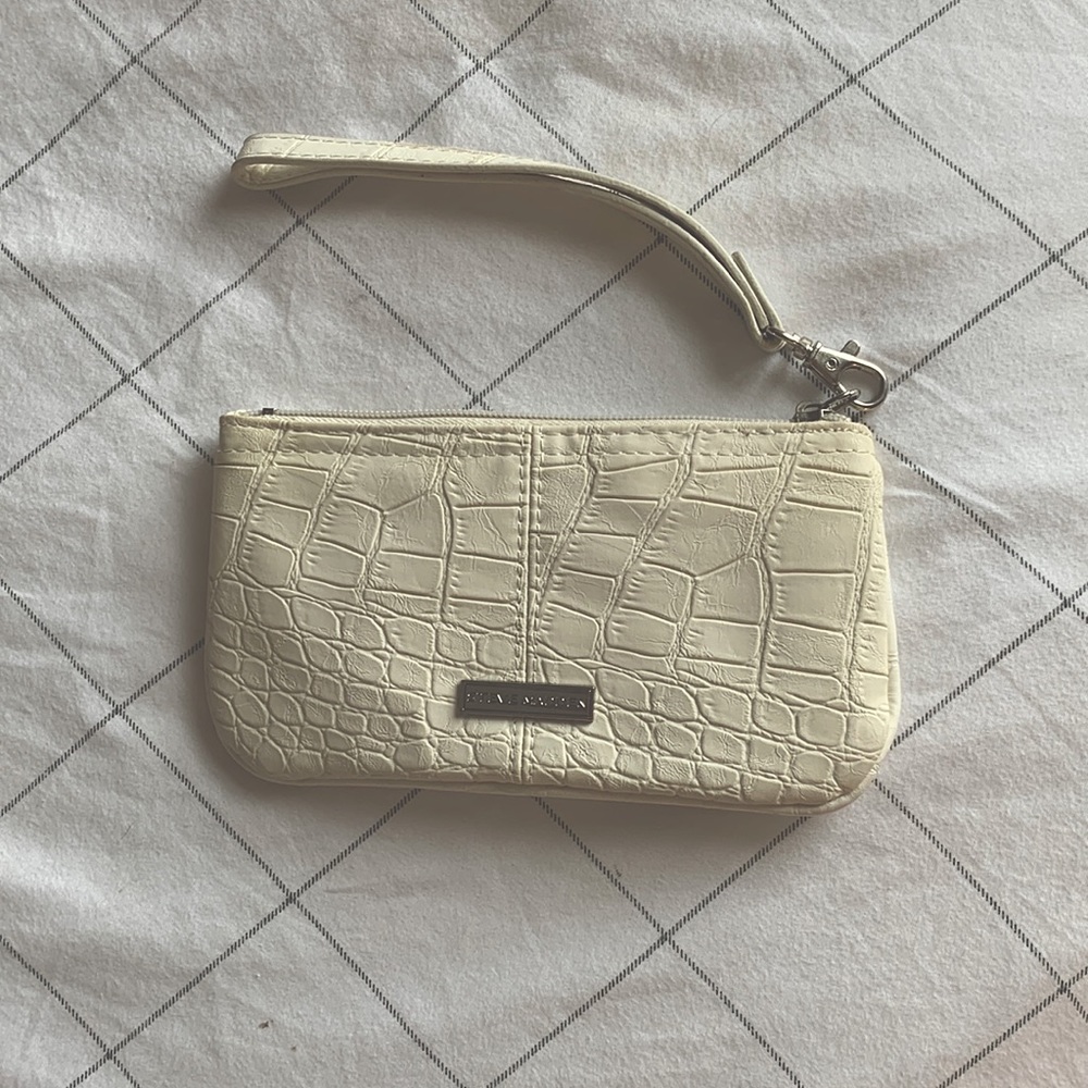 White Steve Madden Clutch Wallet Purse